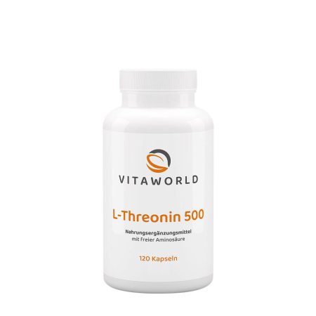 Vitaworld L-treonin 500 (120 kapszula)
