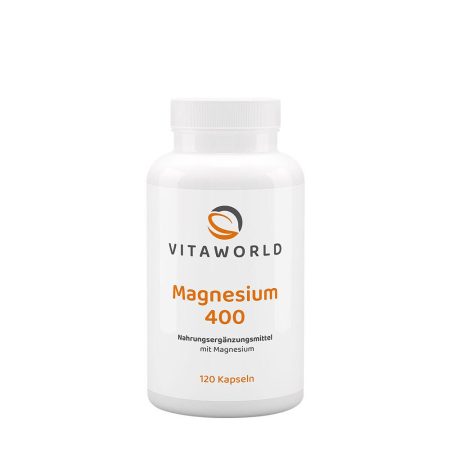 Vitaworld Magnesium 400 (120 kapszula)