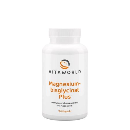 Vitaworld Magnézium-bisglicinát Plus (120 kapszula)