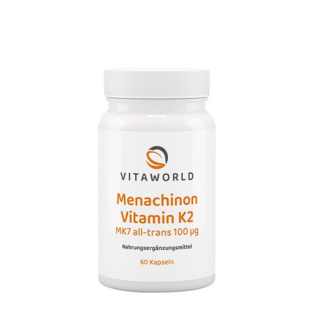 Vitaworld Menaquinone K2-vitamin MK7 (60 kapszula)