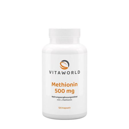 Vitaworld Metionin 500 mg (120 kapszula)