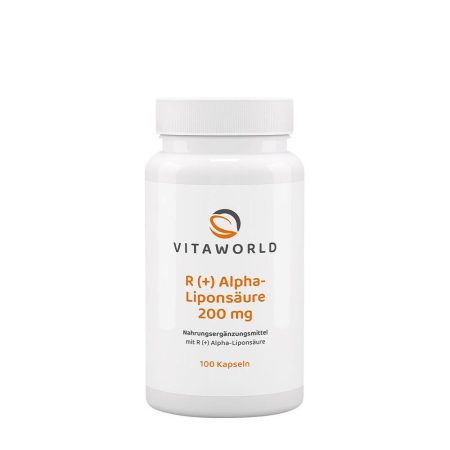 Vitaworld R (+) alfa-liponsav 200 mg (100 kapszula)