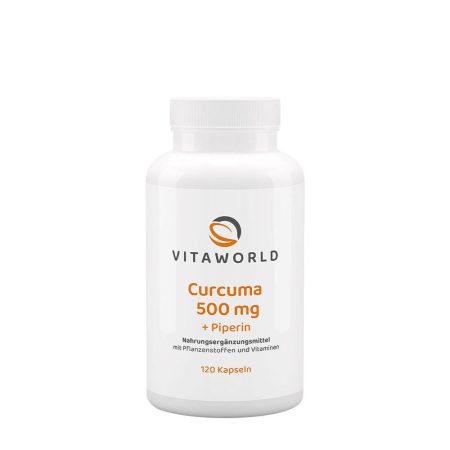 Vitaworld Kurkuma 500 mg (120 kapszula)
