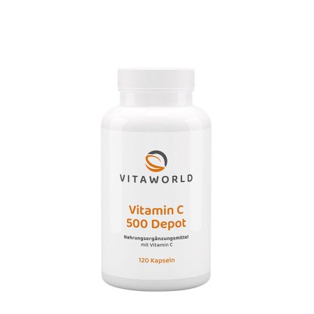 Vitaworld C-vitamin 500 Depot (120 kapszula)
