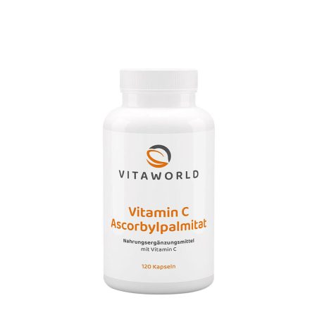 Vitaworld C-vitamin-aszkorbil-palmitát (120 kapszula)