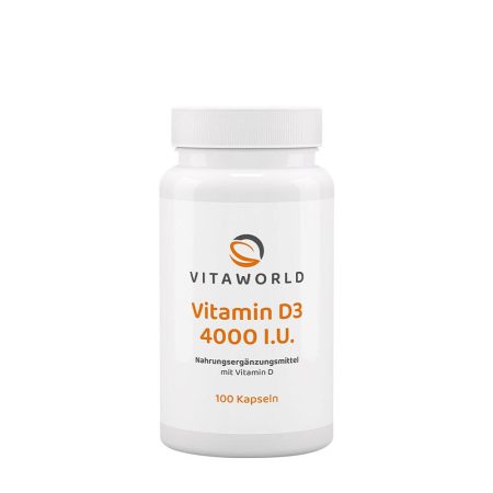 Vitaworld D3-vitamin 4000 NE (100 kapszula)