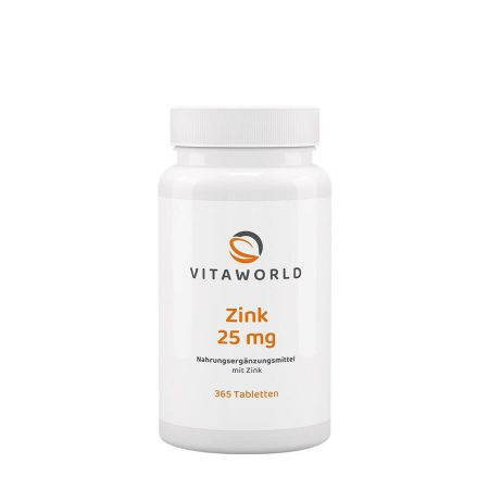 Vitaworld Cink 25 mg (365 tabletta)
