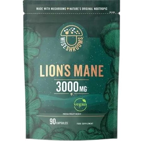 WISESHROOMS Lion's Mane (90 caps)