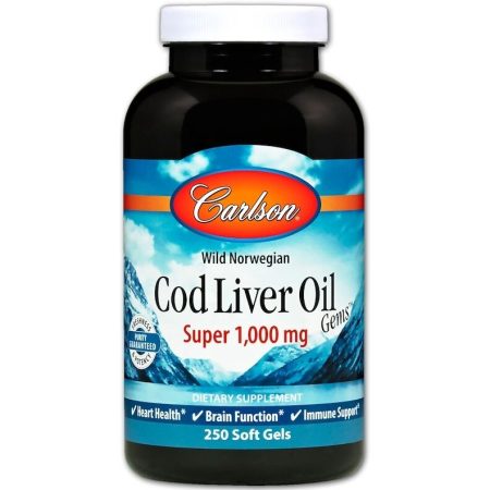 Wild Norwegian Cod Liver Oil Gems