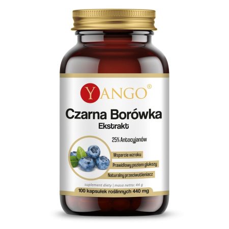 YANGO Fekete áfonya (100 kapszula)