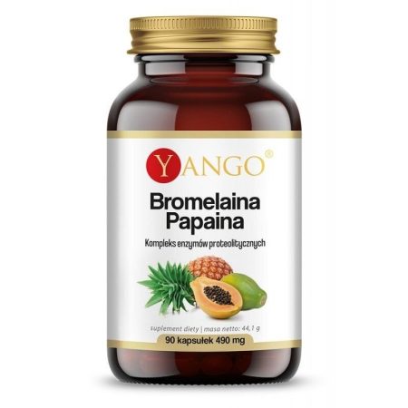 YANGO Bromelain + Papain (90 kapszula)