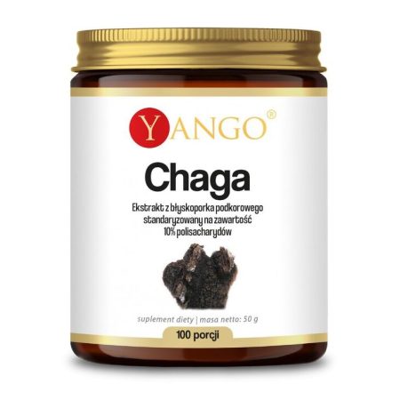 YANGO Chaga-kivonat - 10% poliszacharidok (50 g)
