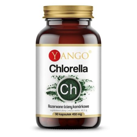 YANGO Chlorellia - megrepedt sejtfalak (90 kapszula)