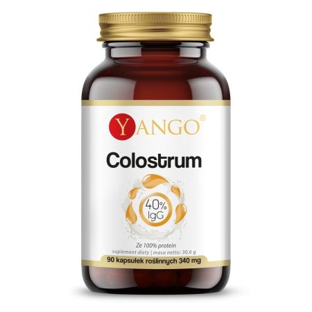 YANGO kolosztrum - 40% immunglobulinok (90 kapszula)