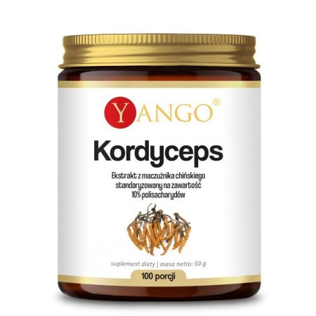 YANGO Cordyceps-kivonat - 10% poliszacharidok (50 g)
