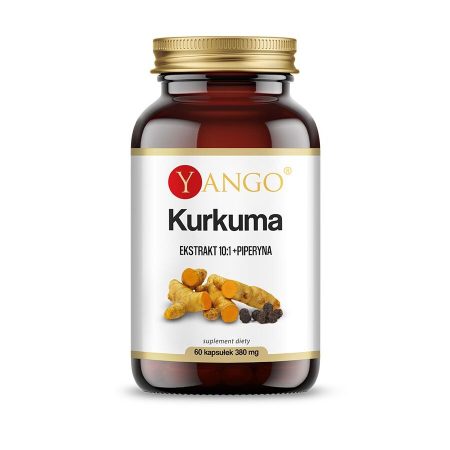 YANGO Curcuma - piperinnel dúsított kivonat (60 kapszula)