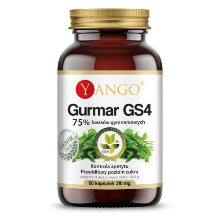 YANGO Gurmar GS4 - 75% gymneminsav (60 kapszula)