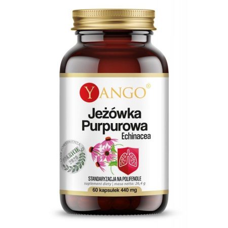 YANGO Lila kúpvirág - echinacea (60 kapszula)