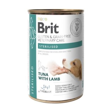 Brit Veterinary Diets Dog GF Sterilised konzerv 400g