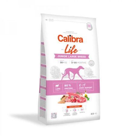 Calibra Dog Life Junior Large Breed Lamb kutyatáp 2