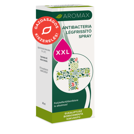 ANTIBACTERIA Eukaliptusz-Borsmenta-Kakukkfű 40 ml