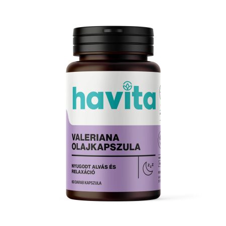HAVITA Valeriana Olajkapszula - Pihentető éjjelek