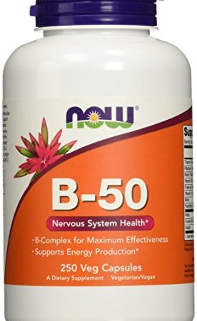 NOW Foods Vitamin B-50 - 250 vegán kapszula