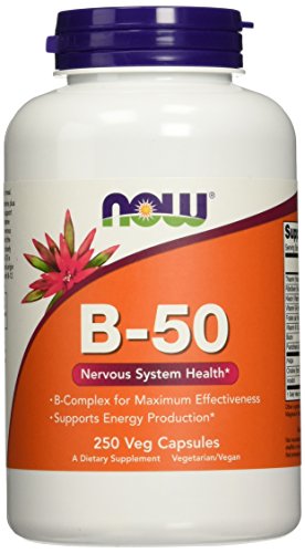 NOW Foods Vitamin B-50 - 250 vegán kapszula