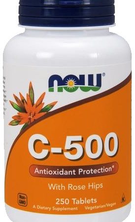 Vitamin C-500 with Rose Hips - 250 tabletta