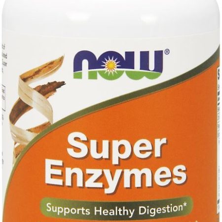 Bélrendszer és probiotikumok - NOW Foods Super Enzymes - 90 kapszula