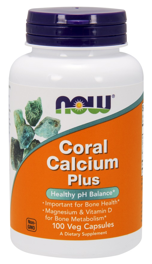 Kalcium és D-vitamin - Coral Calcium Plus - 100 vkapszula