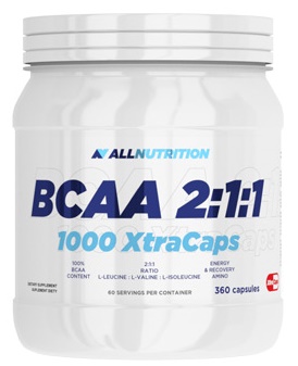 ALLNUTRITION BCAA 2:1:1 1000 XtraCaps (360 kapszula)