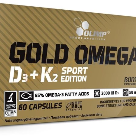 Gold Omega 3 D3 + K2 Sport Edition - 60 kapszula