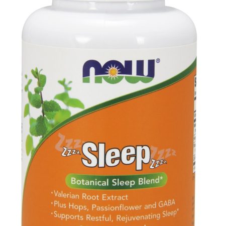 Alvás és stressz - NOW Foods Sleep - 90 vegán kapszula