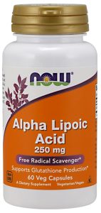 Alfa-liponsav - Alpha Lipoic Acid 250 mg kapszula
