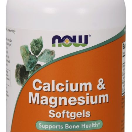 Kalcium és D-vitamin - Calcium & Magnesium with Vit D and Zinc - 240 lágyzselatin kapszula