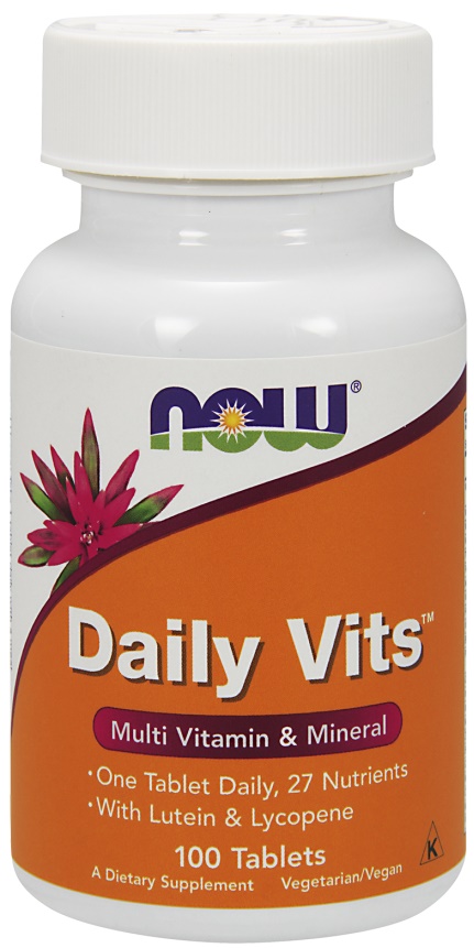 Multivitaminok - Daily Vits - 100 tabletta