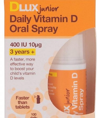 Gyerekvitaminok és gumicukrok - DLux Junior Daily Vitamin D Oral Spray - 15 ml.