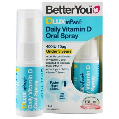 D3 - DLux Infant Daily Vitamin D Oral Spray - 15 ml.