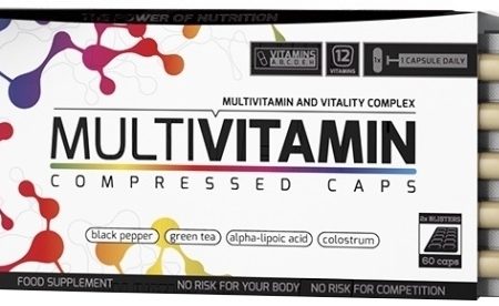 Multivitaminok - MultiVitamin Compressed kapszula - 60 kapszula