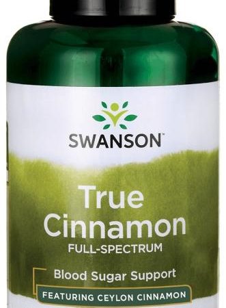 SWANSON FS True Cinnamon (Cejloñski) 300mg 120
