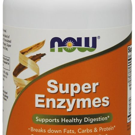 Bélrendszer és probiotikumok - NOW Foods Super Enzymes - 180 kapszula