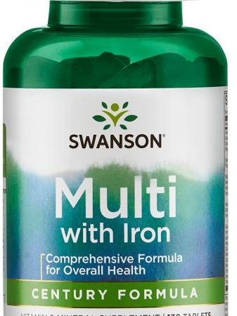 Multivitaminok - Multi with Iron - Century Formula - 130 tabletta