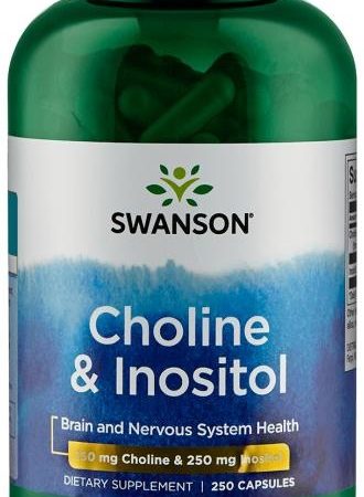 Inozitol és kolin - Choline & Inositol - 250 kapszula