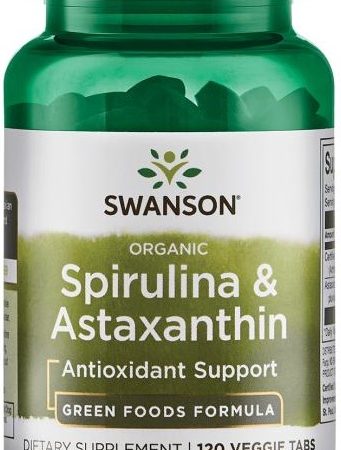 Spirulina & Astaxanthin - 120 veggie tabletta