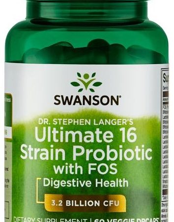 Többtörzses probiotikumok - SWANSON Ultimate 16 strain formula 60dr vca