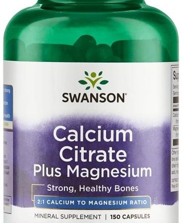Kalcium és D-vitamin - Calcium Citrate Plus Magnesium - 150 kapszula