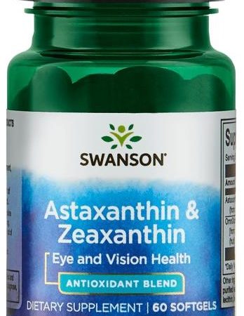 Asztaxantin - Astaxanthin & Zeaxanthin - 60 lágyzselatin kapszula