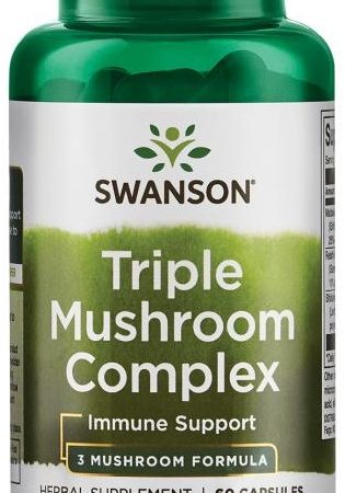 Triple Mushroom Standardized Complex - 60 kapszula