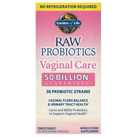 Női probiotikumok - Raw Probiotics Vaginal Care (Shelf-Stable) - 30 vkapszula